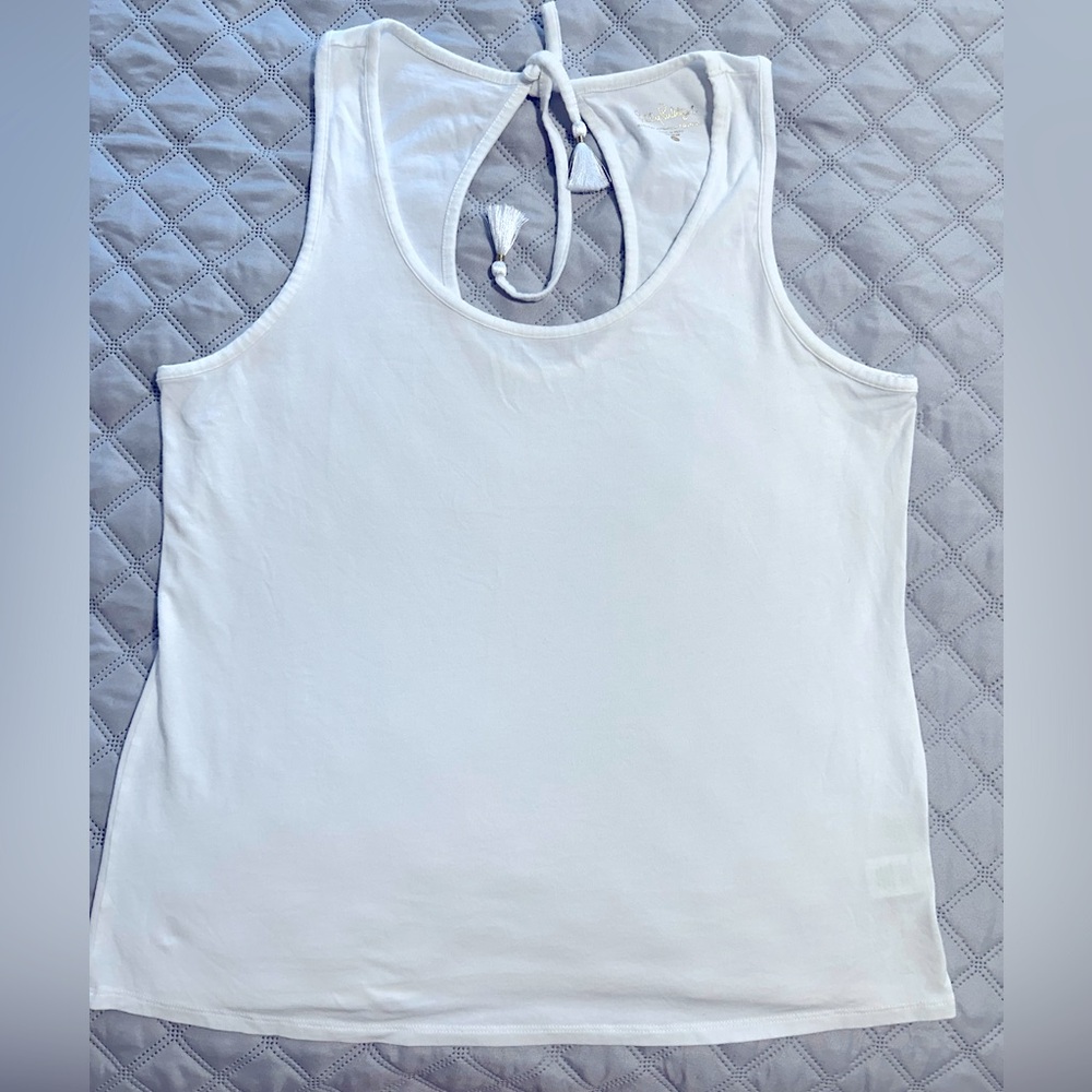 Lilly Pulitzer White Tank Top